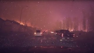 Harrowing Fort McMurray wildfire escape [upl. by Bowman]