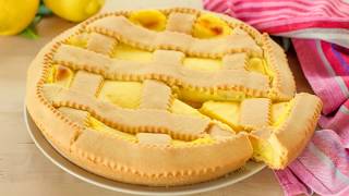 CROSTATA AL LIMONE Ricetta Facile  Fatto in casa da Benedetta [upl. by Burty]