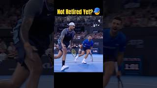 Kyrgios Has a Crazy FOREHAND [upl. by Yhtomot949]