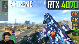 RTX 4070  Call of Duty Warzone 3  EXTREME Settings [upl. by Eneles772]