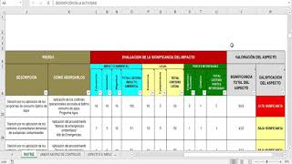 Matriz de impacto ambiental [upl. by Josephson724]