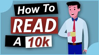 How to Read an Annual Report  10k for Beginners [upl. by Tenom835]