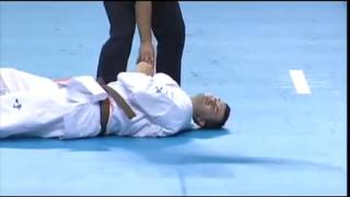 BRUTAL KYOKUSHIN KNOCKOUT OUT COLD [upl. by Uba]