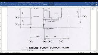 HOW TO DRAW THE WATERLINE LAYOUT [upl. by Alakim473]