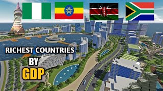 Top 10 Richest Countries in Africa By GDP [upl. by Iras]