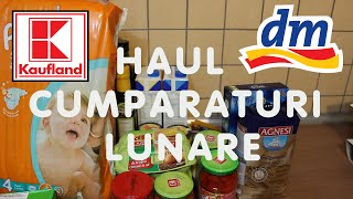 Haul cumparaturi lunare Mai  May grocery shopping [upl. by Analram]