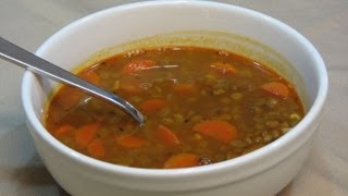 Lentil Soup  Lynns Recipes [upl. by Akenahs]