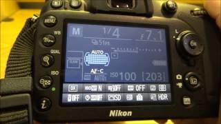 Nikon D7100 Autofocus Quick Tip [upl. by Gemmell421]