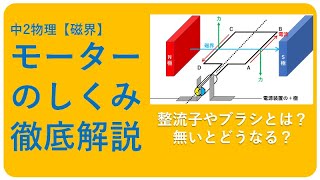 中2磁界【モーターの仕組みとは？】 [upl. by Ridan]