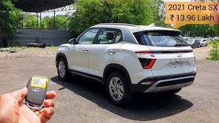 Hyundai Creta SX ₹ 1396 Lakh  2021 Detailed Review [upl. by Ehud]