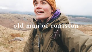 IM SO HAPPY TO BE HERE  Hiking the Old Man of Coniston Lake District [upl. by Ley505]