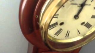 How to wind an antique clock [upl. by Chap566]