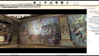 A 3D virtual tour of the Sistine Chapel [upl. by Velda]