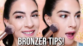 HOW TO APPLY BRONZER  BEGINNER [upl. by Attenol]