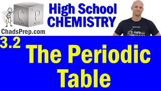 32 Introduction to the Periodic Table  High School Chemistry [upl. by Aynuat348]