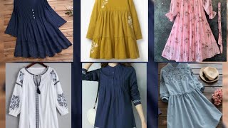 Stylish Top Designs New Girls Short Frocks Designs  FashionNetwork11 [upl. by Llereg]