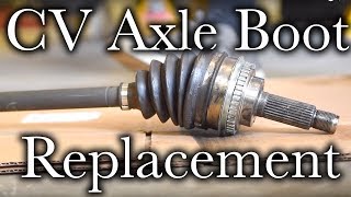 Easy CV Axle Boot Replacement [upl. by Estevan]