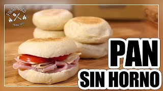 🥖 PAN CASERO hecho en SARTÉN  Paso a paso SIN HORNO [upl. by Ahseret476]