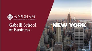 Fordham Gabellis Master Programs 🇺🇸 [upl. by Dlaregztif]