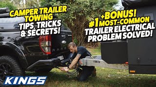 Beginners Guide to Camper Trailer Offroad Towing  Trailer Reversing Tricks [upl. by Walczak]