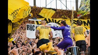 Roman Weidenfellers last time with BVB fans on the Yellow Wall [upl. by Asirb]