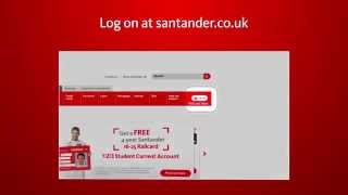 Santander Online Banking – how to log on [upl. by Pilif]