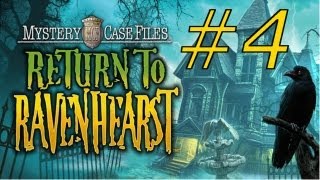 Mystery Case Files Return to Ravenhearst Walkthrough part 4 [upl. by Airrotal109]