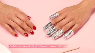 Come rimuovere lo Smalto Gel Semipermanente Deborah Milano [upl. by Voss]