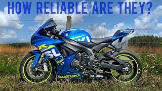 GSXR750 Reliability 5 Years Later  Walk Around amp Review [upl. by Karil598]