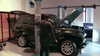 RANGE ROVER SPORT TDV8 BODY REMOVAL [upl. by Theurich]