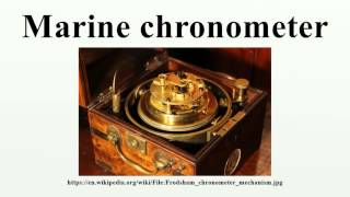 Marine chronometer [upl. by Leik]