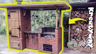 Budowa grilowędzarni  fotorelacja krok po kroku  How to Build BBQ Smoker DIY 1 [upl. by Eleumas]