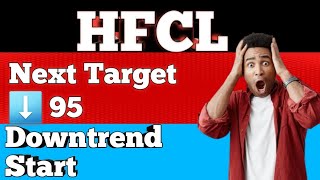 HFCL Share Analysis amp Next Target [upl. by Fonsie]