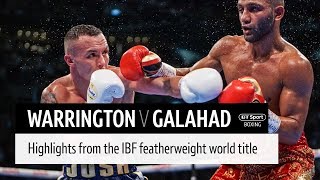 Josh Warrington v Kid Galahad official highlights [upl. by Sarkaria]