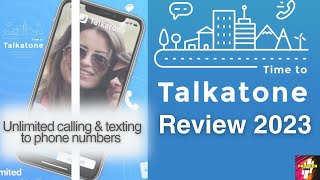 Talkatone App Review  Talkatone Sign Up Problem [upl. by Hartmann]