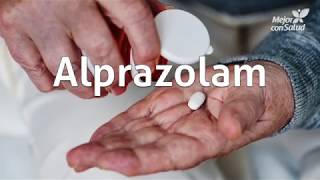 Alprazolam mecanismo de acción y efectos secundarios  Mejor Con Salud [upl. by Sherrie]