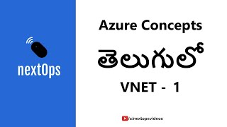 01  Azure in Telugu  Virtual Network [upl. by Ursulette452]