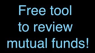 Use this tool to compare mutual fund performance with benchmarks [upl. by Champaigne]