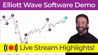 Elliott Wave Software Demo [upl. by Lebasi]