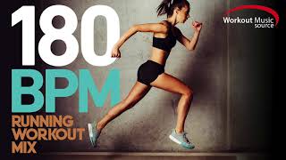 Workout Music Source  180 BPM Running Workout Mix Vol 2 [upl. by Kovar]