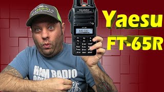 Yaesu FT65R Unboxing Review  Baofeng Killer [upl. by Alver]