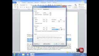 apprendre word 2010  14 Modifier lespacement entre les paragraphes [upl. by Anawot]
