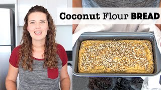 How to make Coconut Flour Bread  2 Methods [upl. by Diandra]