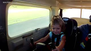 Caterina first Aerobatic Flight [upl. by Kellda]