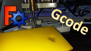 How to create Gcode for your CNC in FreeCad [upl. by Glennis]