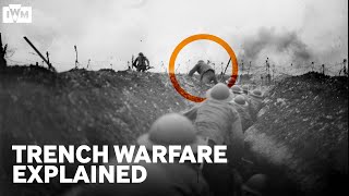 Life in the Trenches WW1  Trench Warfare Explained [upl. by Dougall]