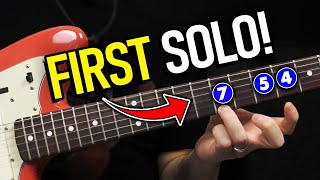 Play Your FIRST Guitar Solo In UNDER 5 Minutes [upl. by Adnawot364]