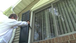 Perfect Shutters inc Vinyl Shutters Installation Instructions [upl. by Syned643]