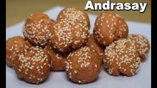 Andrasay Recipe  Halwai Style Andrasay at Home I Cooking Tips I [upl. by Relly]