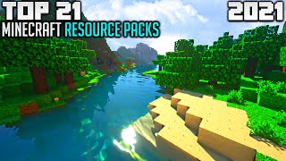 TOP 21 Best Minecraft Texture Packs of 2021 [upl. by Itsim]